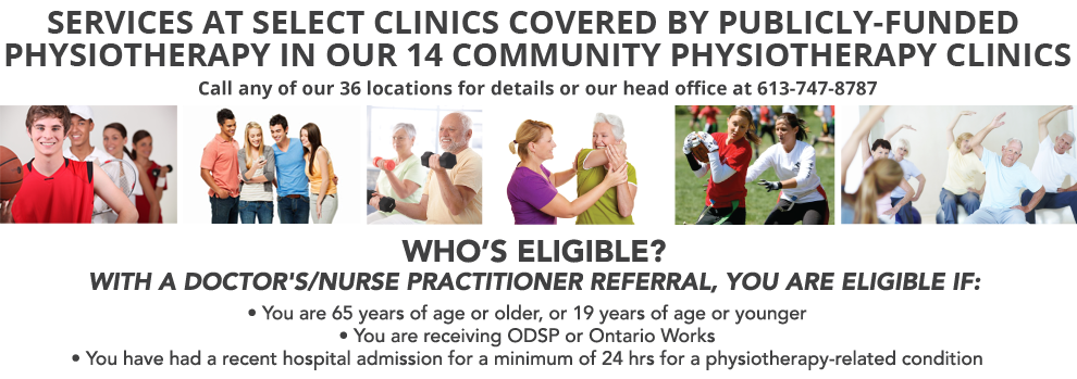 Ottawa OHIP Community Clinics Pro Physio
